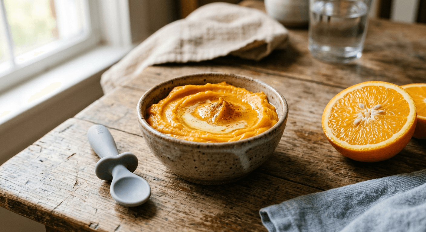 Sunshine Sweet Potato & Orange Mash