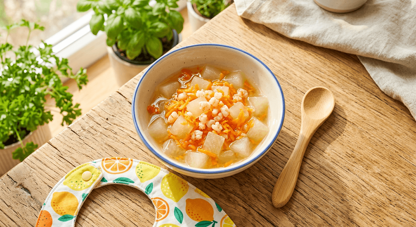 Little Shrimp & Winter Melon Splash Bowl