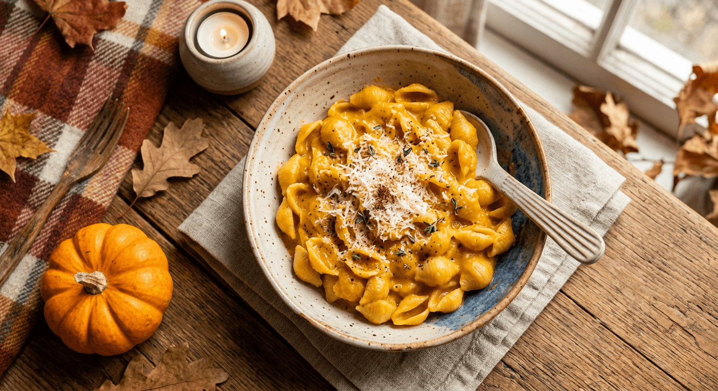 Cozy Autumn Pumpkin Pasta