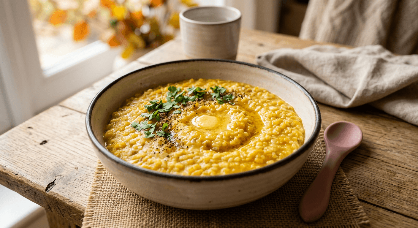 Magic Golden Pumpkin Khichdi Bowl