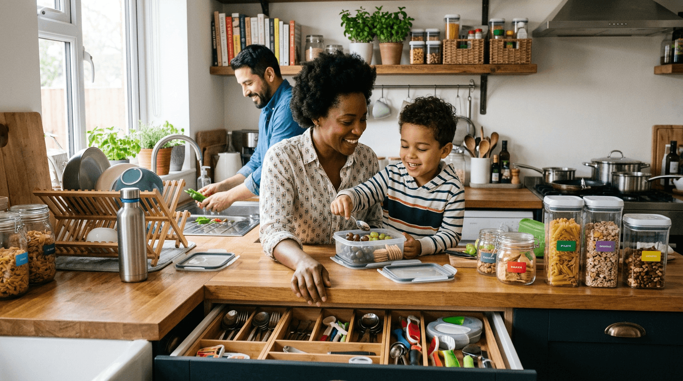 12 Best Budget Kitchen & Dining Organizers for Families